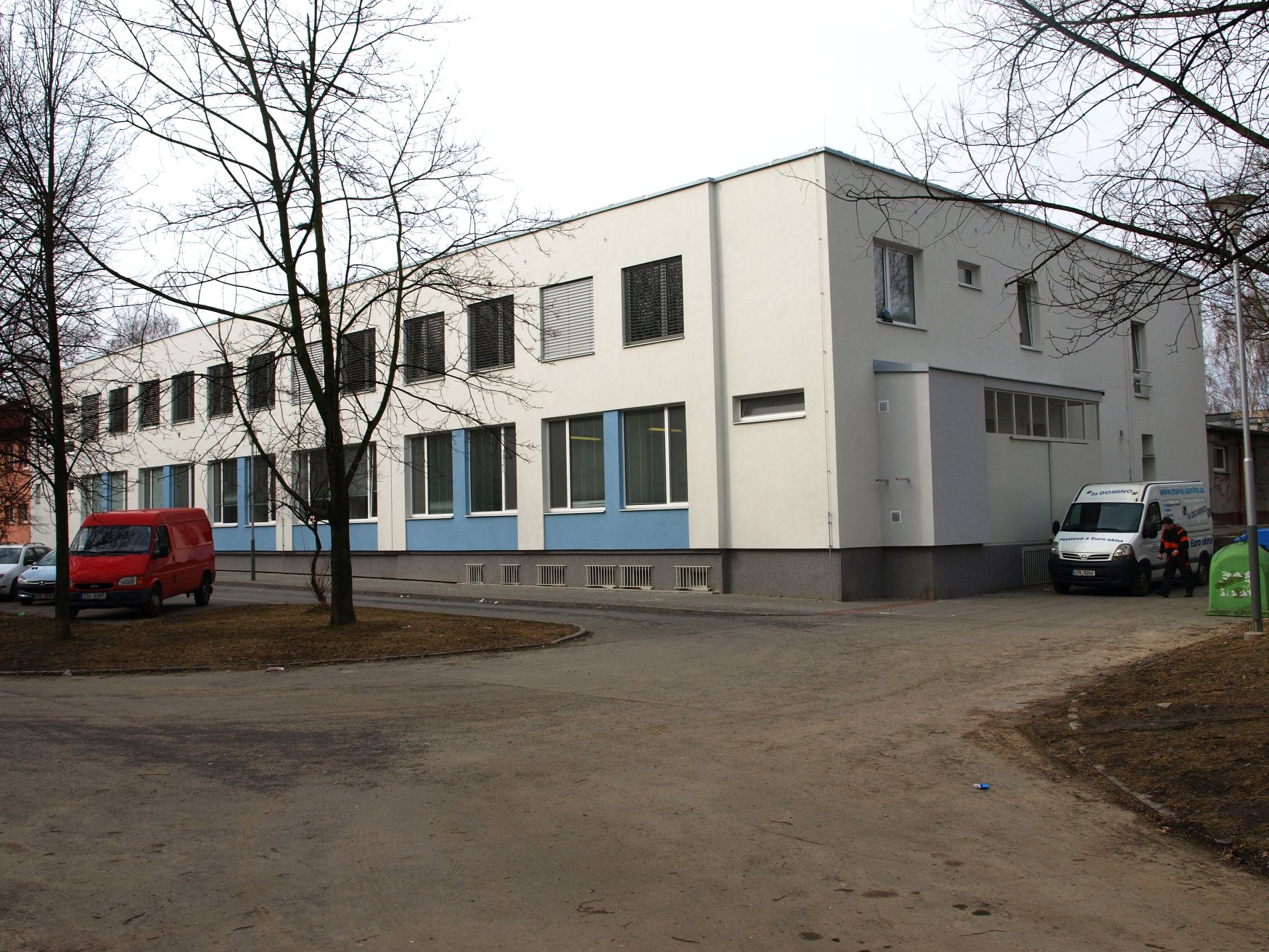 Rekonstrukce domova mládeže gymnázia Dany a Emila Zátopkových v Ostravě